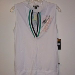 Akademiks Sleeveless Dragonfly Polo-NWT